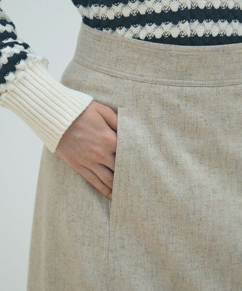 TOMORROWLAND / トゥモローランド ロング・マキシ丈スカート | ネップツイード マキシスカート | 詳細7
