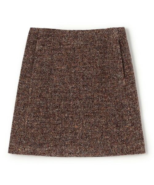 TOMORROWLAND/トゥモローランド スライバージャージー ミニスカート 28 ブラウン系 36(9号)