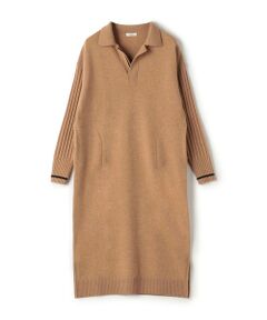 TOMORROWLAND / トゥモローランド ミニ丈・ひざ丈ワンピース | NZ LAMBS スキッパーワンピース