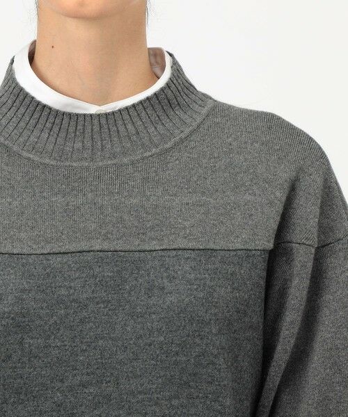 TOMORROWLAND / トゥモローランド ロング・マキシ丈ワンピース | ニットコンビジャージー ハイネックワンピース | 詳細4