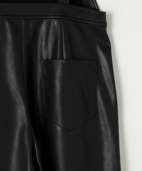 TOMORROWLAND / トゥモローランド サロペット・オールインワン | レザーライク サロペット | 詳細10