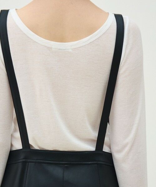 TOMORROWLAND / トゥモローランド サロペット・オールインワン | 【WEB先行予約】レザーライク サロペット | 詳細5