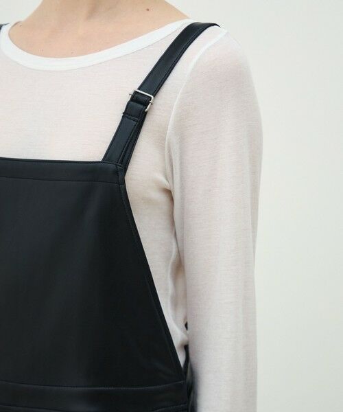 TOMORROWLAND / トゥモローランド サロペット・オールインワン | 【WEB先行予約】レザーライク サロペット | 詳細6