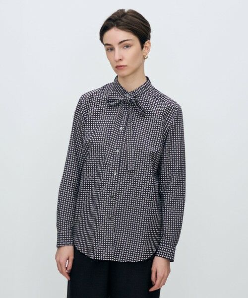 TOMORROWLAND / トゥモローランド シャツ・ブラウス（半袖以外） | コモンフラワープリント ボウタイブラウス | 詳細2