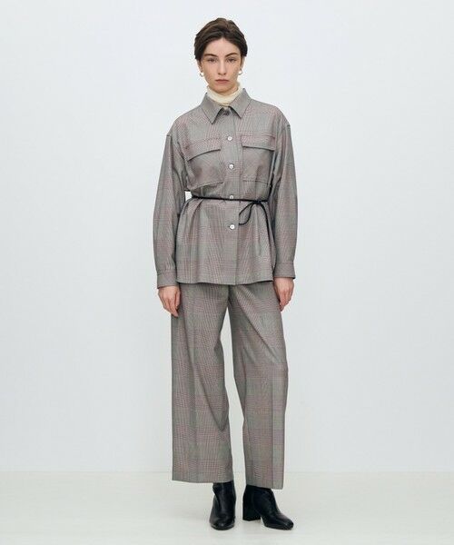 TOMORROWLAND / トゥモローランド その他パンツ | マルチグレンチェック ストレートパンツ | 詳細1