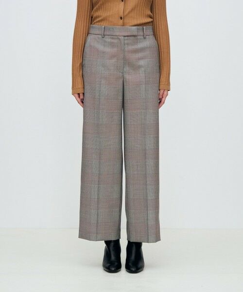 TOMORROWLAND / トゥモローランド その他パンツ | マルチグレンチェック ストレートパンツ | 詳細3