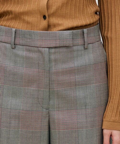 TOMORROWLAND / トゥモローランド その他パンツ | マルチグレンチェック ストレートパンツ | 詳細6