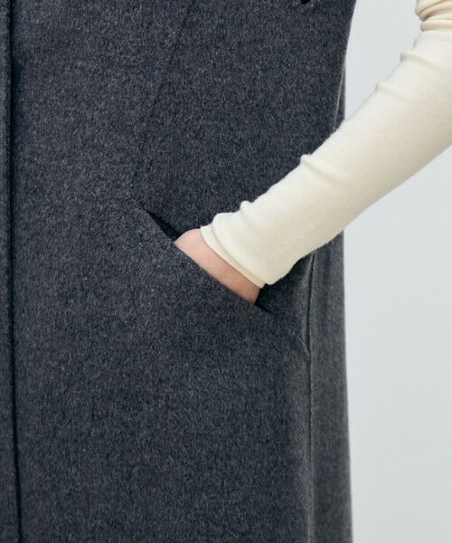 TOMORROWLAND / トゥモローランド ベスト | スーパーダブルフェイス Vカラージレ | 詳細8