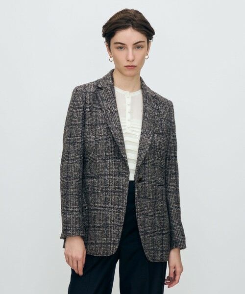 TOMORROWLAND / トゥモローランド テーラードジャケット | スライバーウィンドウ 1Bジャケット | 詳細2