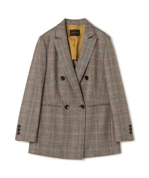 TOMORROWLAND / トゥモローランド テーラードジャケット | シックバーガンディー ダブルブレストジャケット | 詳細11