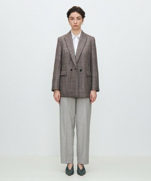 TOMORROWLAND / トゥモローランド テーラードジャケット | SILK AIR ERICA ダブルブレストジャケット | 詳細1