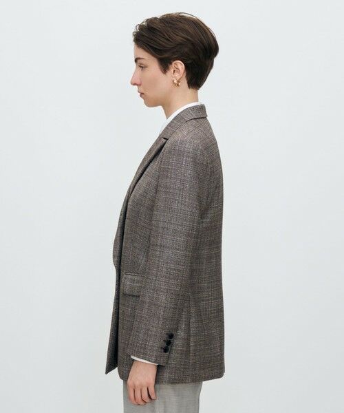 TOMORROWLAND / トゥモローランド テーラードジャケット | SILK AIR ERICA ダブルブレストジャケット | 詳細3