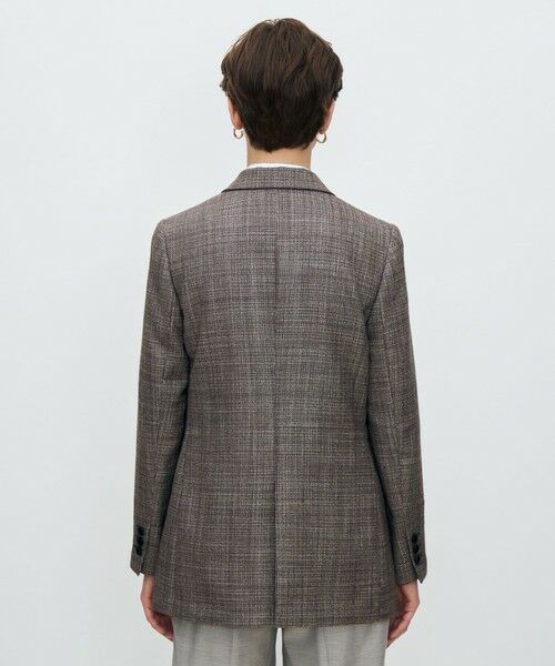 TOMORROWLAND / トゥモローランド テーラードジャケット | SILK AIR ERICA ダブルブレストジャケット | 詳細4