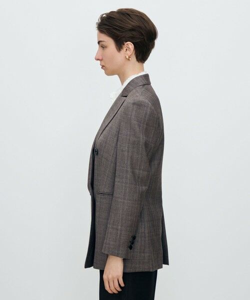 TOMORROWLAND / トゥモローランド テーラードジャケット | ZELANDER GLEN CHECK ダブルブレストジャケット | 詳細3