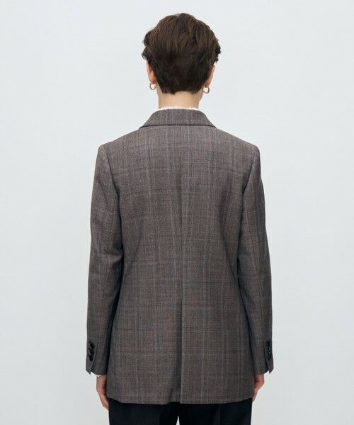 TOMORROWLAND / トゥモローランド テーラードジャケット | ZELANDER GLEN CHECK ダブルブレストジャケット | 詳細4