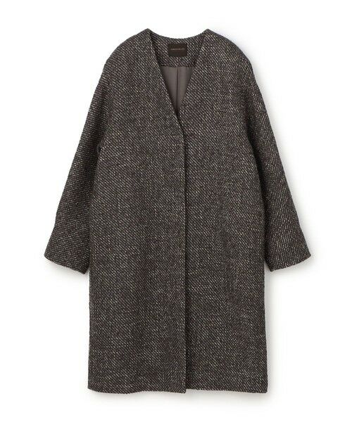 TOMORROWLAND/トゥモローランド ブークレー Vカラードルマンスリーブコート 16 グレー系 36(9号)