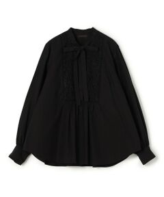 TOMORROWLAND / トゥモローランド シャツ・ブラウス（半袖以外） | ブラックコンビネーション ボウタイブラウス