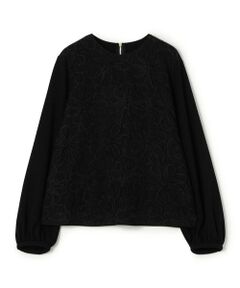 TOMORROWLAND / トゥモローランド シャツ・ブラウス（半袖以外） | ブラックコンビネーション カットソーコンビプルオーバー