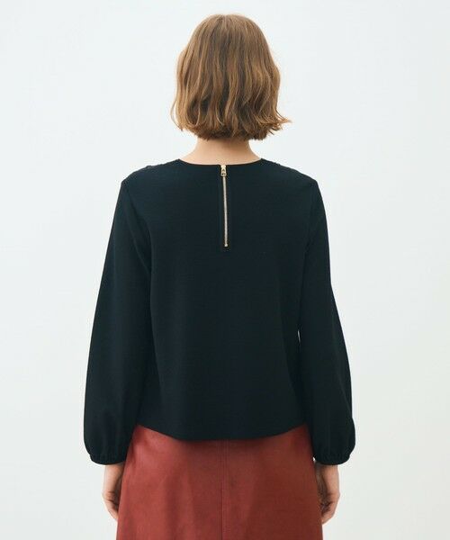 TOMORROWLAND / トゥモローランド シャツ・ブラウス（半袖以外） | ブラックコンビネーション カットソーコンビプルオーバー | 詳細4