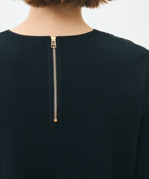 TOMORROWLAND / トゥモローランド シャツ・ブラウス（半袖以外） | ブラックコンビネーション カットソーコンビプルオーバー | 詳細6