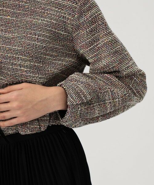 TOMORROWLAND / トゥモローランド その他トップス | ファンシーニット フロンタブルトップス | 詳細7