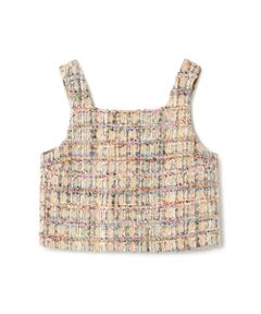 TOMORROWLAND / トゥモローランド その他トップス | ファンシーヘリンボーン スクエアトップス