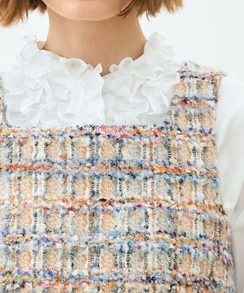 TOMORROWLAND / トゥモローランド その他トップス | ファンシーヘリンボーン スクエアトップス | 詳細5