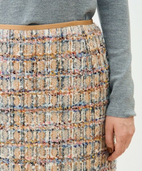 TOMORROWLAND / トゥモローランド ミニ・ひざ丈スカート | ファンシーヘリンボーン マーメイドスカート | 詳細5
