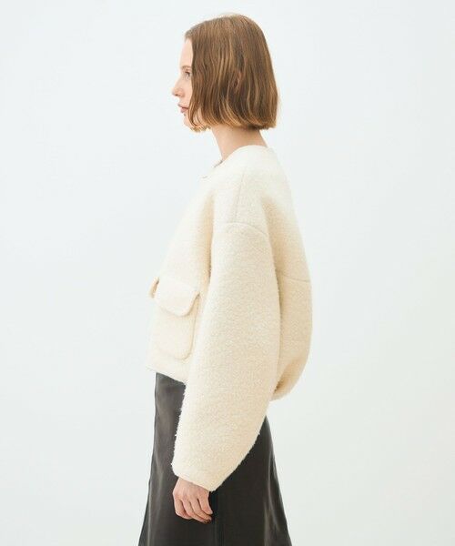 TOMORROWLAND / トゥモローランド ブルゾン | シープニット ジップアップブルゾン | 詳細3