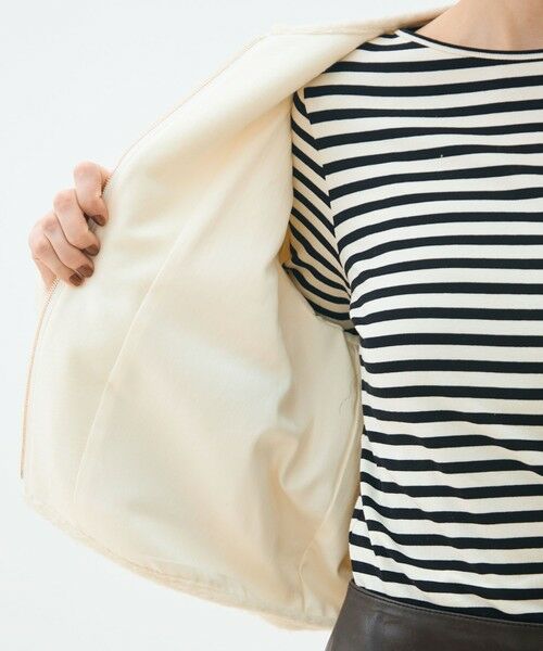 TOMORROWLAND / トゥモローランド ブルゾン | シープニット ジップアップブルゾン | 詳細5