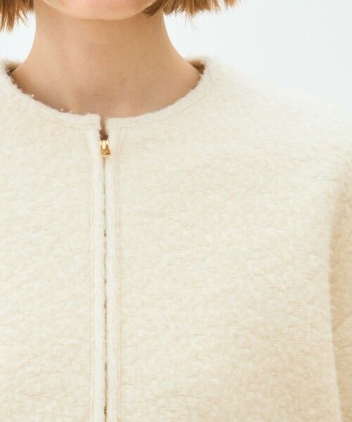 TOMORROWLAND / トゥモローランド ブルゾン | シープニット ジップアップブルゾン | 詳細6