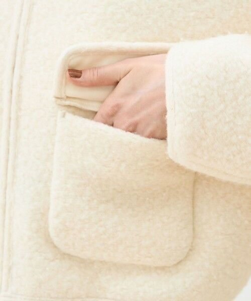 TOMORROWLAND / トゥモローランド ブルゾン | シープニット ジップアップブルゾン | 詳細8