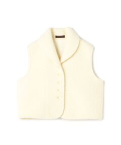 TOMORROWLAND / トゥモローランド ベスト | シープニット ショールカラージレ