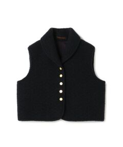 TOMORROWLAND / トゥモローランド ベスト | シープニット ショールカラージレ