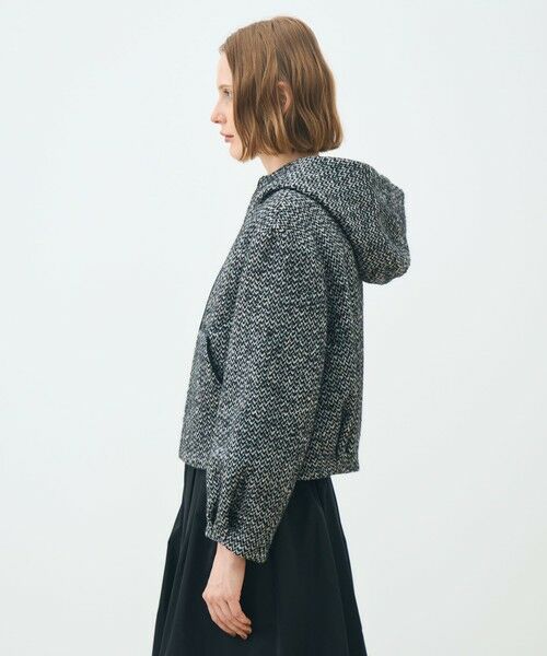 TOMORROWLAND / トゥモローランド ブルゾン | カラーネップホームスパン フーデットブルゾン | 詳細3