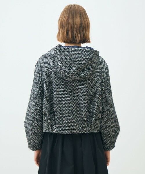 TOMORROWLAND / トゥモローランド ブルゾン | カラーネップホームスパン フーデットブルゾン | 詳細4