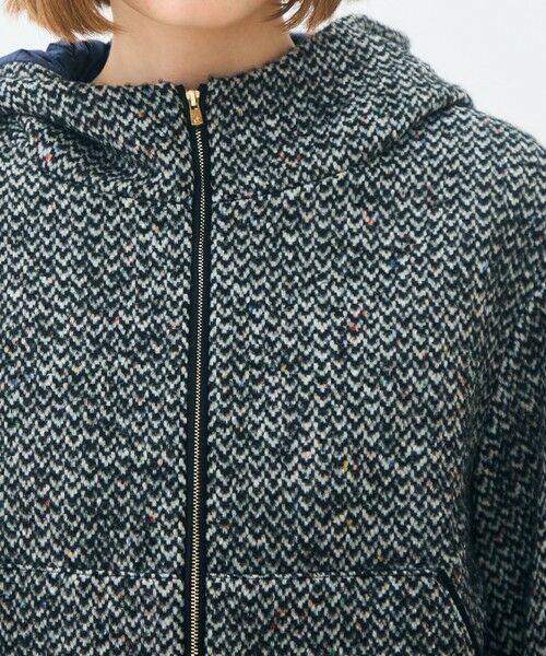 TOMORROWLAND / トゥモローランド ブルゾン | カラーネップホームスパン フーデットブルゾン | 詳細6