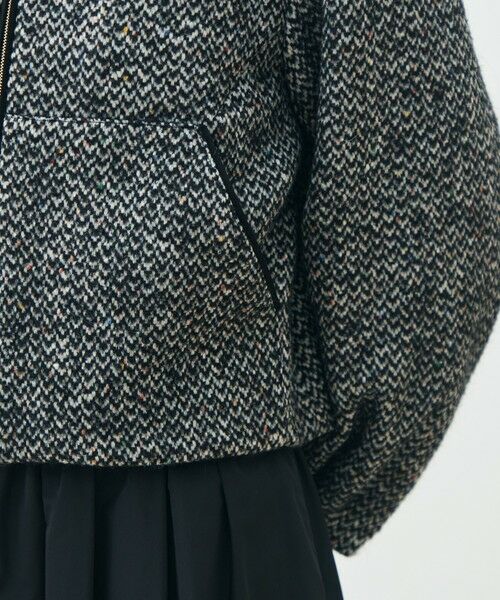 TOMORROWLAND / トゥモローランド ブルゾン | カラーネップホームスパン フーデットブルゾン | 詳細9