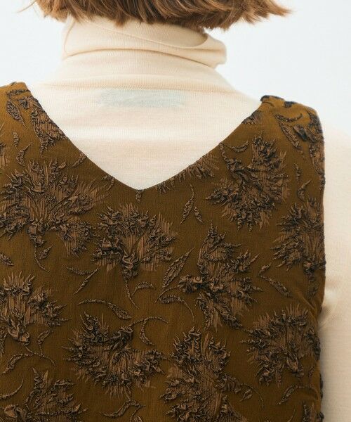 TOMORROWLAND / トゥモローランド ベスト | フローラビーストレッチ トラペーズジレ | 詳細6