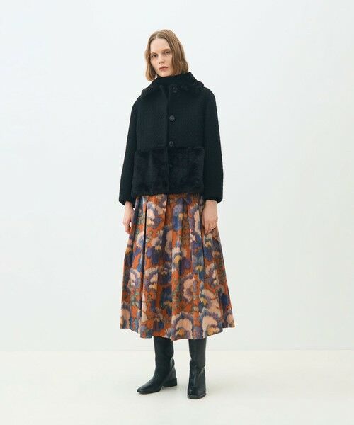 TOMORROWLAND / トゥモローランド その他アウター | クロッシュウール チェンジカラージャケット | 詳細1