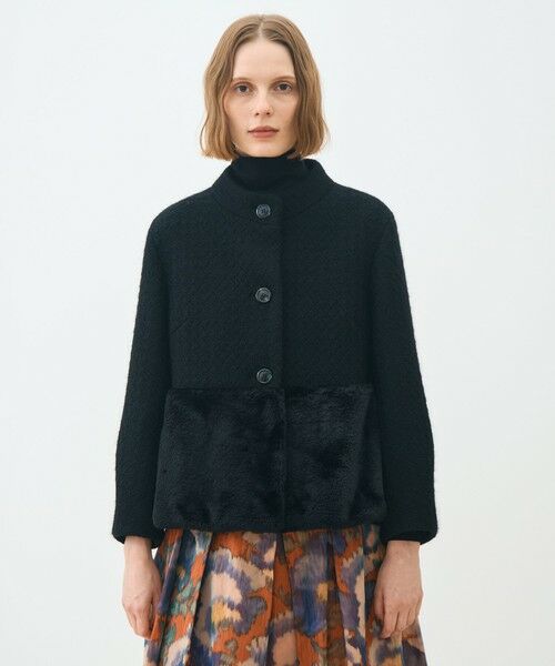 TOMORROWLAND / トゥモローランド その他アウター | クロッシュウール チェンジカラージャケット | 詳細10