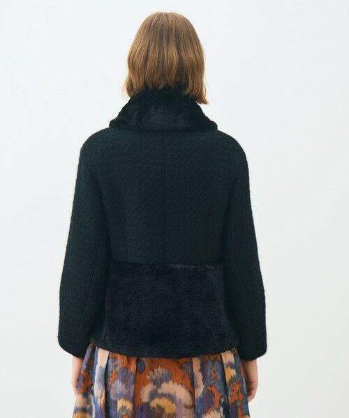 TOMORROWLAND / トゥモローランド その他アウター | クロッシュウール チェンジカラージャケット | 詳細4