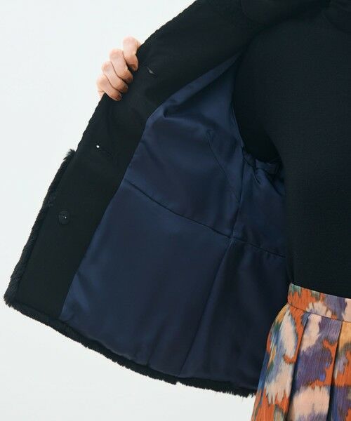 TOMORROWLAND / トゥモローランド その他アウター | クロッシュウール チェンジカラージャケット | 詳細5