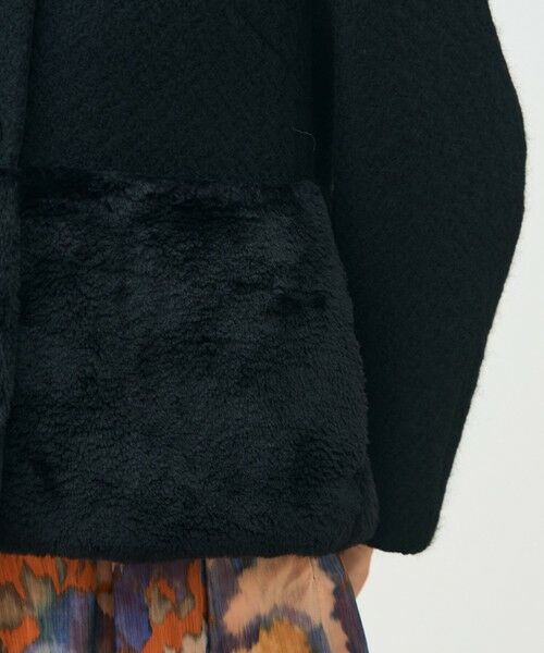 TOMORROWLAND / トゥモローランド その他アウター | クロッシュウール チェンジカラージャケット | 詳細9