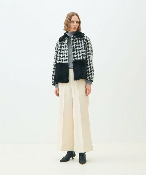 TOMORROWLAND / トゥモローランド その他アウター | グリハウンドトゥース チェンジカラージャケット | 詳細1