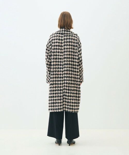 TOMORROWLAND / トゥモローランド その他アウター | エクラハウンドトゥース グレースコート | 詳細3