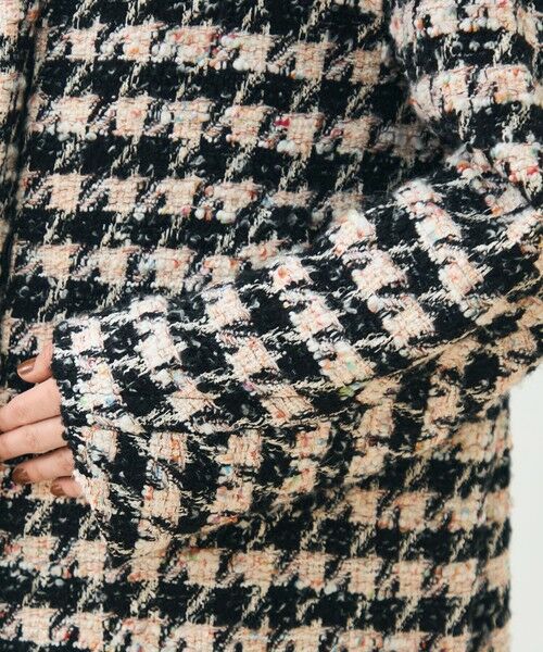 TOMORROWLAND / トゥモローランド その他アウター | エクラハウンドトゥース グレースコート | 詳細6