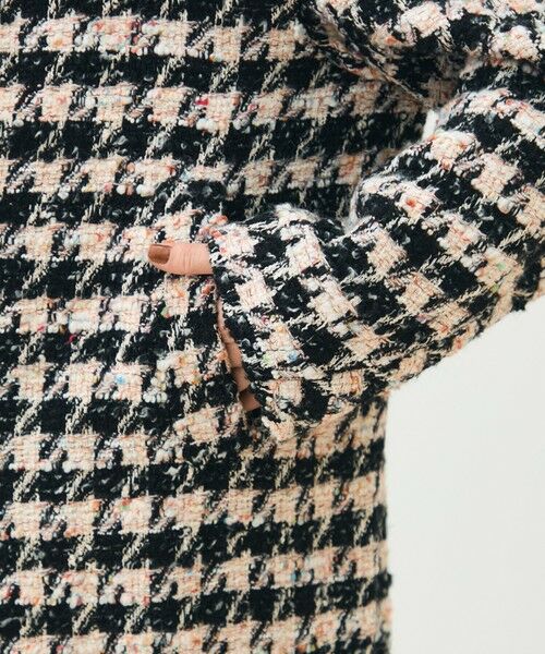 TOMORROWLAND / トゥモローランド その他アウター | エクラハウンドトゥース グレースコート | 詳細7