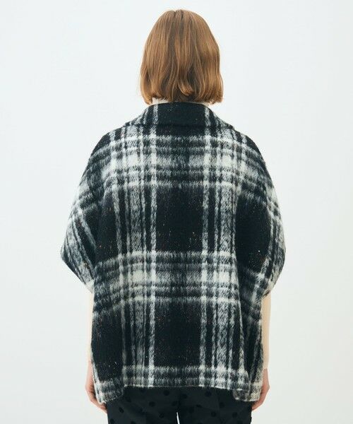 TOMORROWLAND / トゥモローランド その他アウター | カラーネップチェック ジレクローク | 詳細4