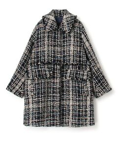 TOMORROWLAND / トゥモローランド ステンカラーコート | スチュワートファンシー ステンカラーコート